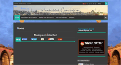 Desktop Screenshot of istanbuldakicamiler.com