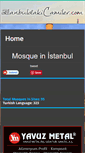 Mobile Screenshot of istanbuldakicamiler.com