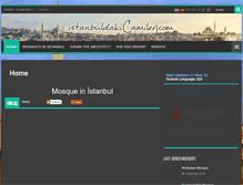 Tablet Screenshot of istanbuldakicamiler.com